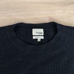 Wilfred Free Aritzia Black Wool Sweater